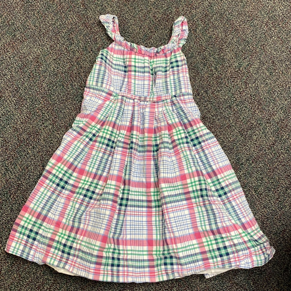 Ralph Lauren plaid dress size 8